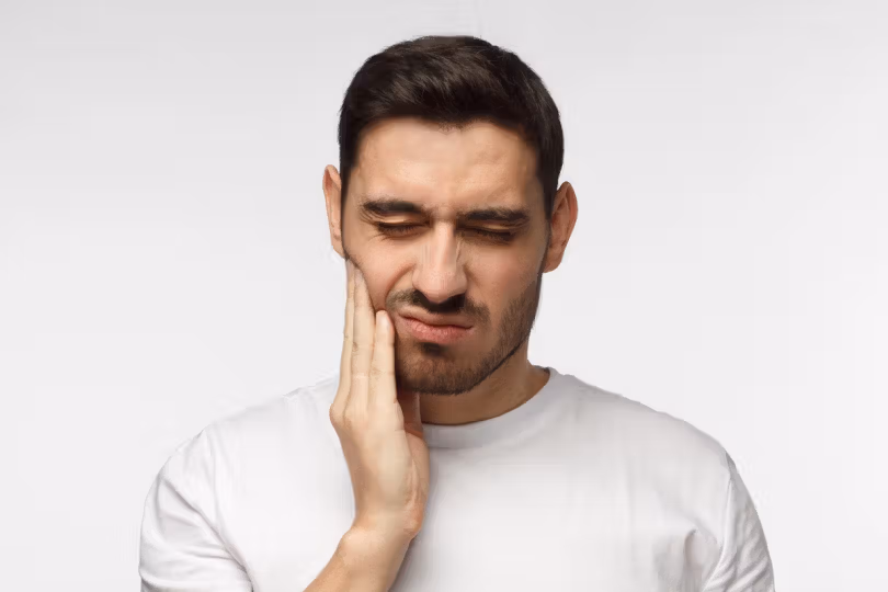 Emergency dental patient receiving care